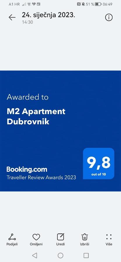 M2 Apartment Dubrovnik Kültér fotó